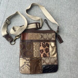Coach patch crossbody bag